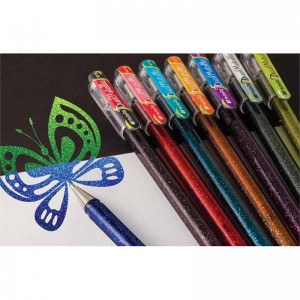 pentel dual hybrid metallic pens